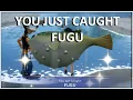 How to catch Fugu Fish in Dreamlight Valley - Thunderstorm at Dazzle Beach