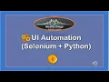 1 UI Automation Python Selenium