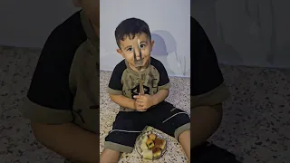 آدم أكل بشوكة غريبة هبوش فاميلي آدم بلال Haboshfamily 