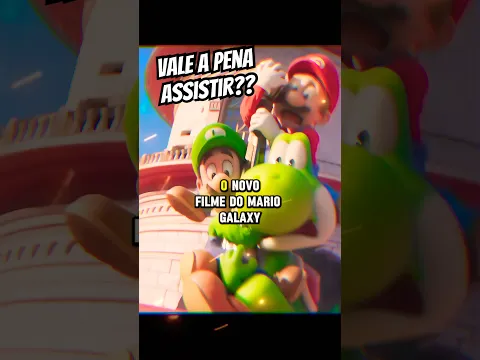 Vale a pena ir ver o filme do Mario Galaxy? ⭐🍄 #mario #mariogalaxy #yoshi #nintendo #supermario