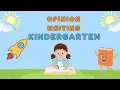 Opinion Writing for Kindergarten