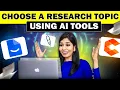 Download Lagu How to choose a research topic with AI tools! 🔥| 3 AI tools for research ideas🤯