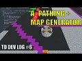 Randomized map waypoint generation A pathfinding in Unity TD Dev Log