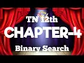 12th CS Binary Search in in CS Binary search