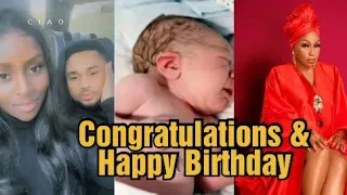 nollywood actor mike godson u0026 partner welcomes first child actress rita dominic birthday dinner