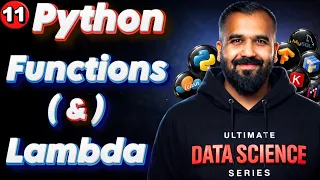 Functions and Lambda in Python Explained in Hindi Ultimate Data Science Series