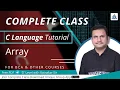 Array in C language what is array explain with syntax and example program in c Arrays in C Prog