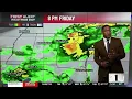 First Alert Unsettled weather pattern dominates this week flooding potential later this week