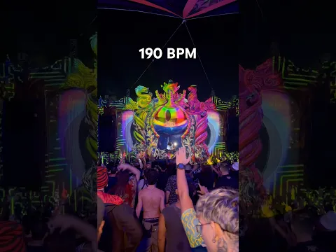 Amazing energy in Recife - Brazil 🇧🇷🔥 190 BPM #psytrance #techno