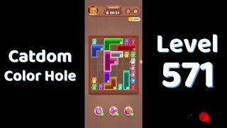 Catdom Color Hole Level 571 Screenshot