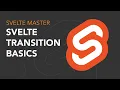 Svelte - Transition basics in 90 seconds