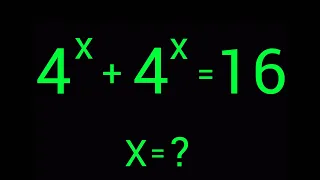 Germany Nice Olympiad Exponential Problem Solve For X 