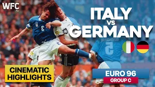 Italy 0 0 Germany EURO 1996 Group C Match Highlights Best Moments 