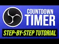 How To Add a Countdown Timer to OBS Fast Easy