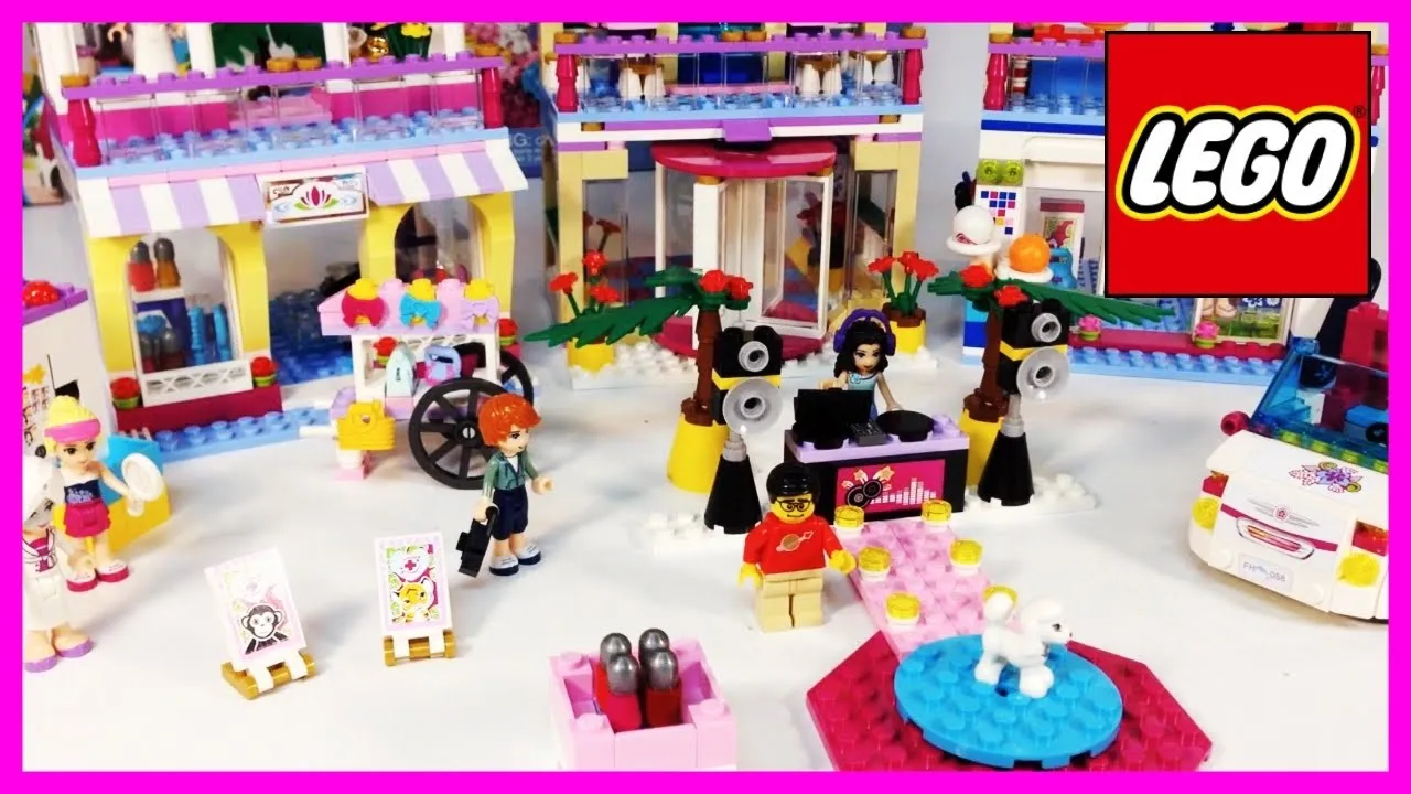 LEGO Friends Rescue Mission Boat (41381) - Toy Unboxing and Speed Build