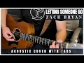 Letting Someone Go - Zach Bryan Cover Tabs