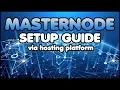 Setting Up A Masternode Through Hosting Service
