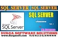 Sql Server tutorial onlinetraining Sql Server clauses Part-1 by Narayana