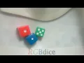 286 50 rolls of 3 identifiable dice - RGB Dice