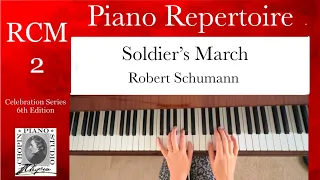 Soldier S March Op 68 No 2 By Robert Schumann RCM 2 Piano Repertoire 