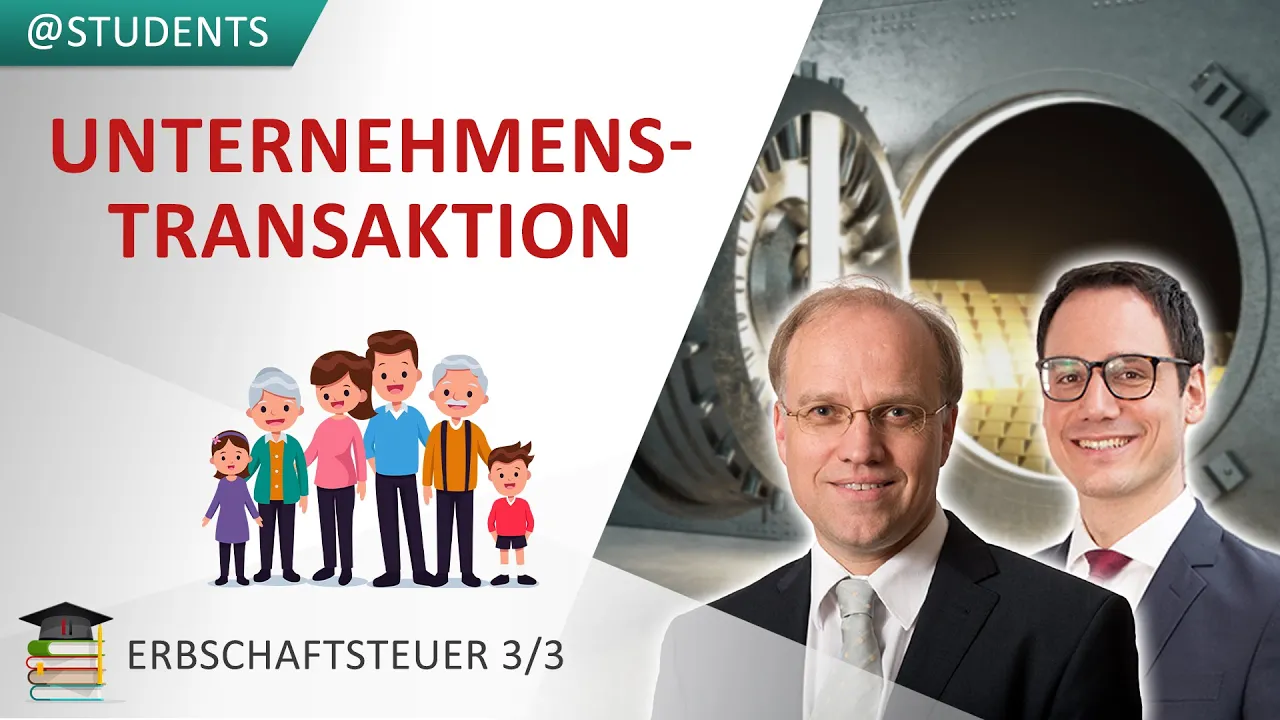 Unser Video: Betriebsvermögen steuerfrei übertragen