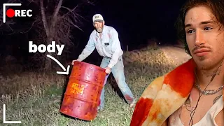 Cop Runs Into Secret Killer Dumping Body Parts