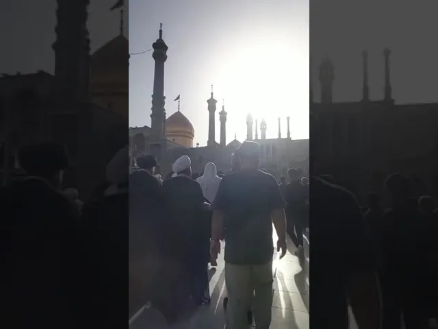 ⁣جانب من تشييع السيد محمد الطويرجاوي في مدينة قم المشرفة