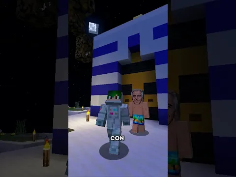 ISLA PRIVADA En MINECRAFT 🏝️💀 #shorts