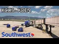 TRIP REPORT Southwest Airlines Colorado Springs to Denver