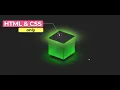 Ambient Light Effects CSS 3d Glowing Cube Animation Effects HTML CSS