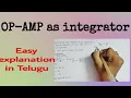 OP-AMP as integrator