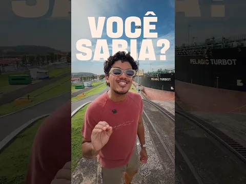 Você já tinha ouvido falar do Canal do Panamá? 🇵🇦⛴️