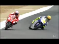 Download Lagu MotoGP Historic Battles    Rossi vs Stoner Laguna Seca 08'360p