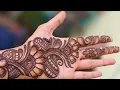 simple mehndi design front hand mehndi designs 2025 new