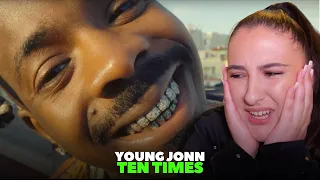 young jonn is a hit machine young jonn ten times just vibes reaction