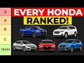 I Ranked Every Honda Model By True Cost of Ownership Results Are UNEXPECTED