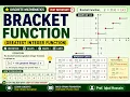 Lec 10 Bracket Function Greatest Integer Function Definition Values Graph Limits