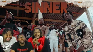 americans react to smallgod x okenneth x headie one x sinner music video grm daily