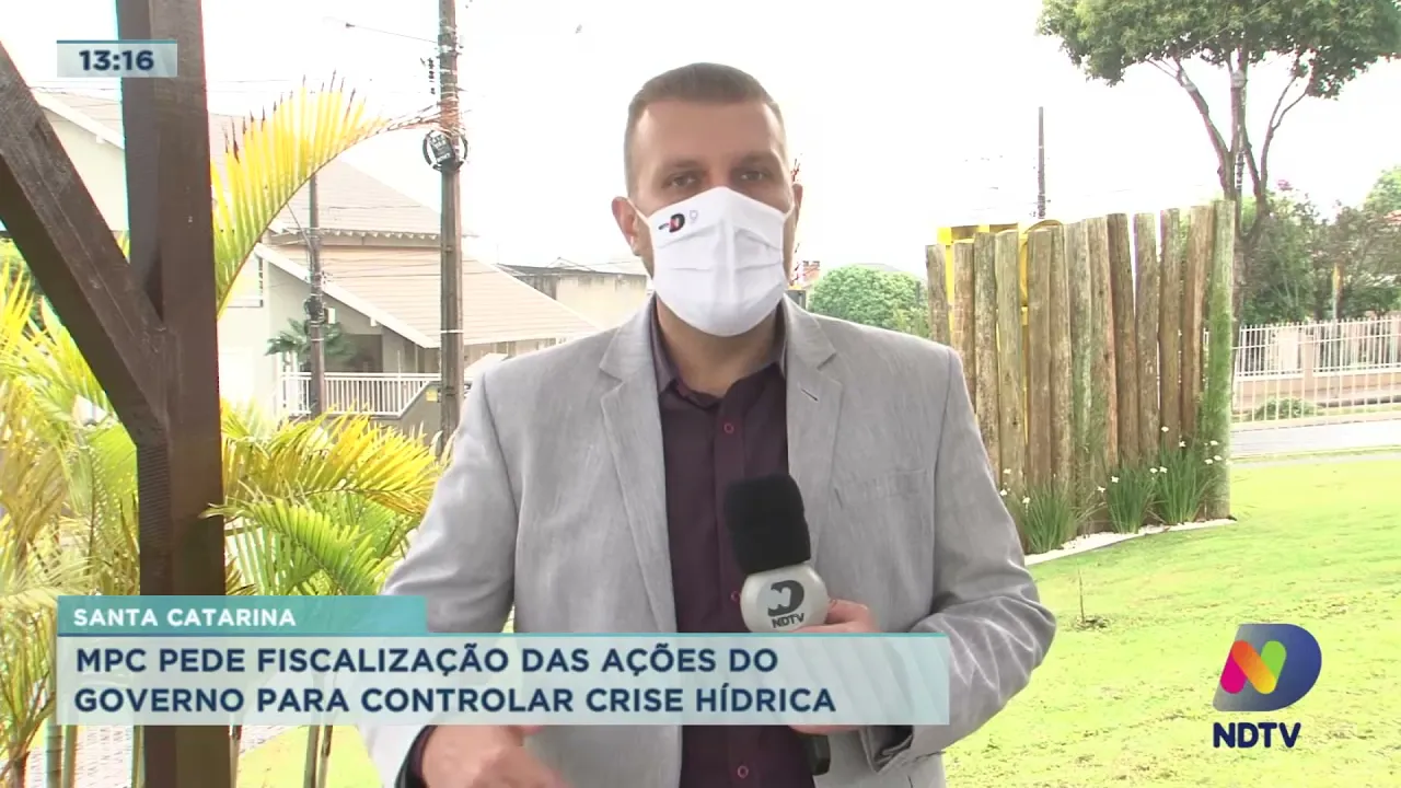 Ministério Publico de Contas pede fiscalização das ações do Governo de SC para conter crise hídrica