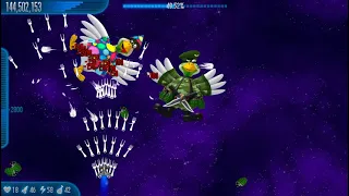 Chicken Invaders 5 Cluck Of The Dark Side Gameplay All Bosses Superstar Hero Skills 
