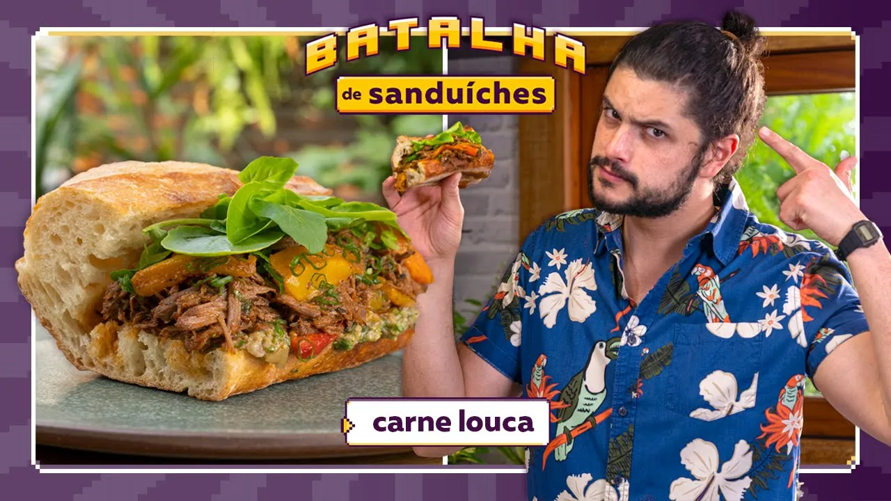 Carne assada na Air Fryer e pão de alho que delicia
