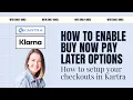 How to Enable Klarna Apple Pay in Kartra New Checkout System 2025 Set Up Buy Now Pay Later
