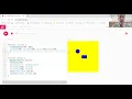 p5js shapes bouncing off boundaries Part 1