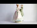 Vintage 1960s Figurine Music Box Plays Lara s theme Somewhere My Love from Dr Zhivago