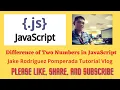 Difference of Two Numbers in JavaScript