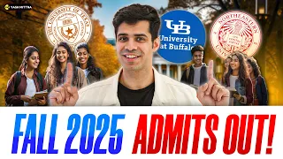 Fall 2025 admits are out ASU NYU UT Austin SUNY Buffalo
