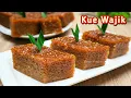 RESEP WAJIK KETAN GULA MERAH