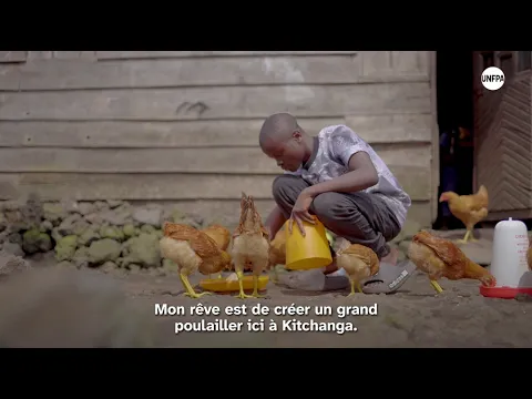 Autonomisation d'un jeune de Kitchanga