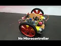 Line following bot without Programming No Microcontroller Weekend Project
