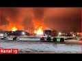 Drones hit seven Russian regions: huge chemical plant, thermal power plants blown up